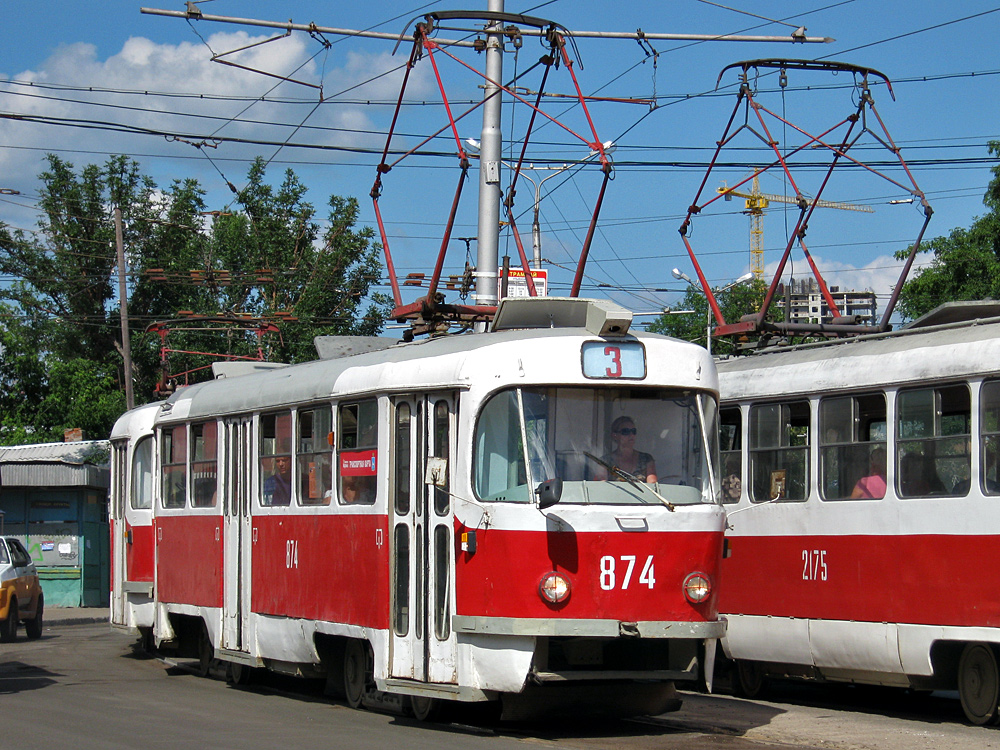 Samara, Tatra T3SU № 874