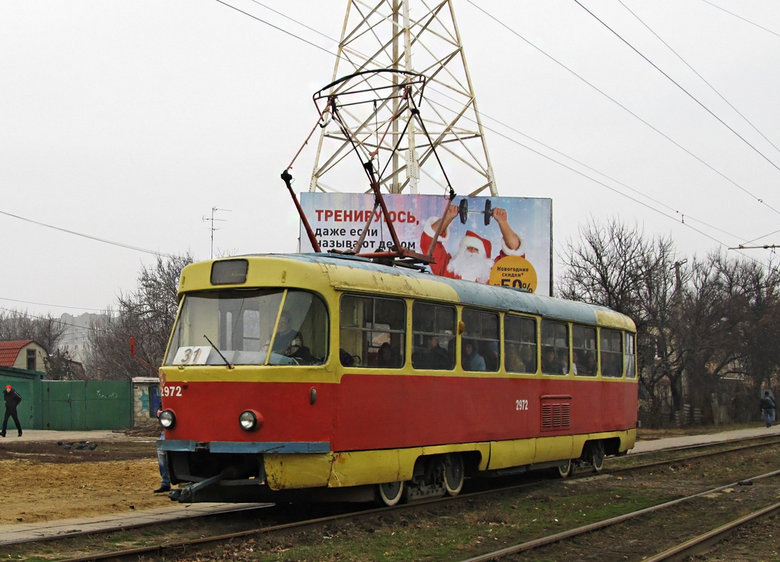 Одесса, Tatra T3SU № 2972