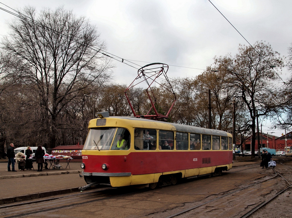 Одесса, Tatra T3SU № 4035