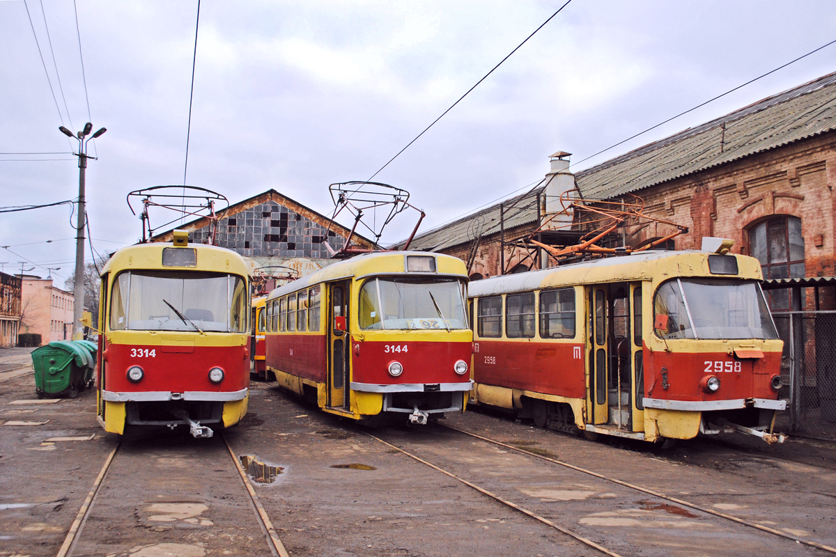 Одесса, Tatra T3SU № 3314; Одесса, Tatra T3SU (двухдверная) № 3144