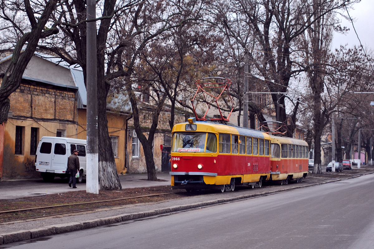 Одесса, Tatra T3SU № 2966