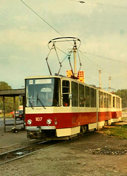 Lviv, Tatra KT4SU # 1107
