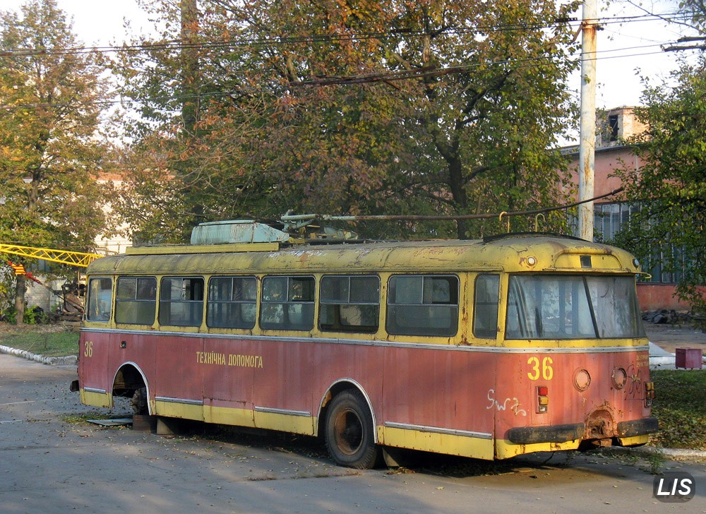 Луцк, Škoda 9Tr19 № 36