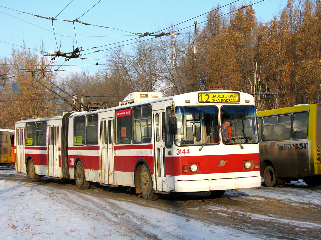Samara, ZiU-683B [B00] # 3144; Samara — Terminus stations and loops (trolleybus)