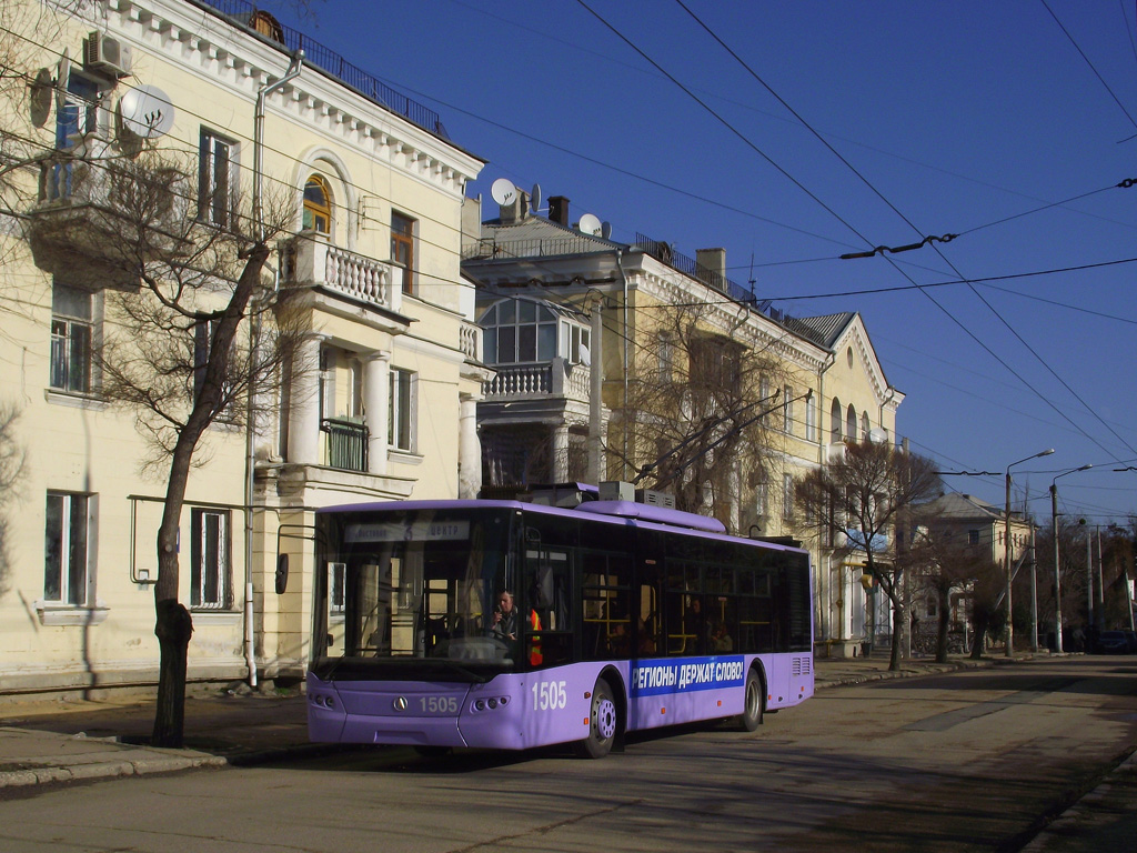 Севастополь, ЛАЗ E183A1 № 1505