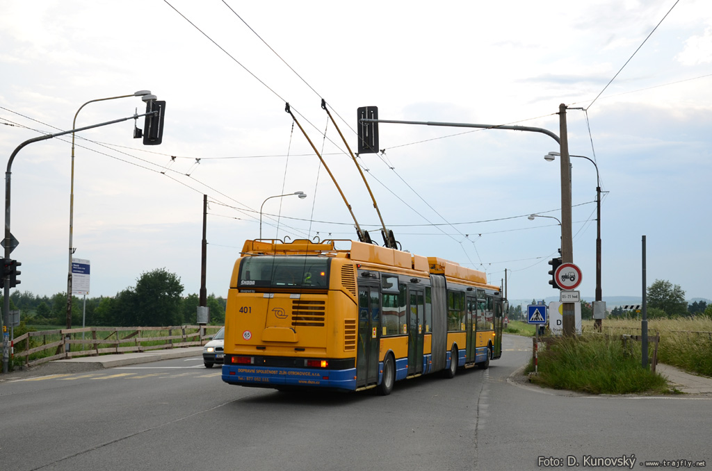 Zlín, Škoda 25Tr Irisbus Citybus # 401