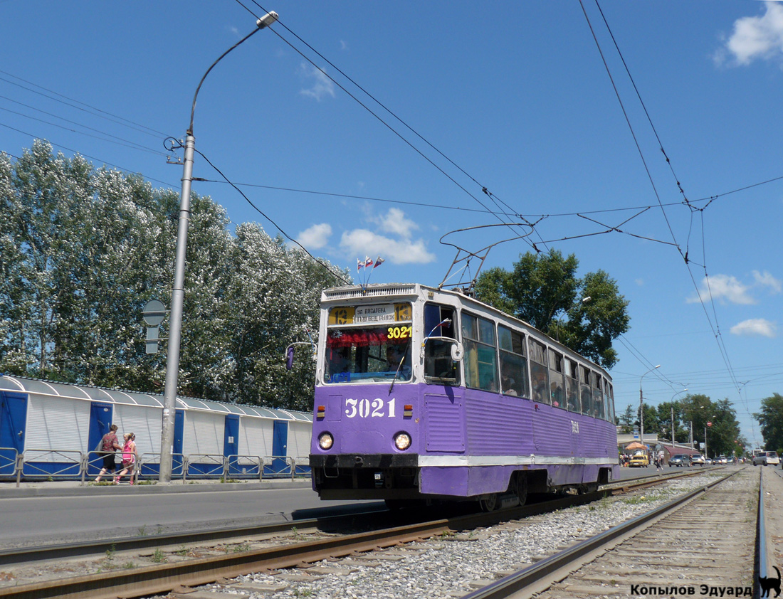 Novosibirsk, 71-605 (KTM-5M3) č. 3021