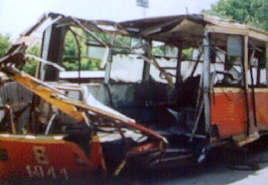 Каменское, 71-605А № 1044; Каменское — Трамвайная авария 02.07.1996