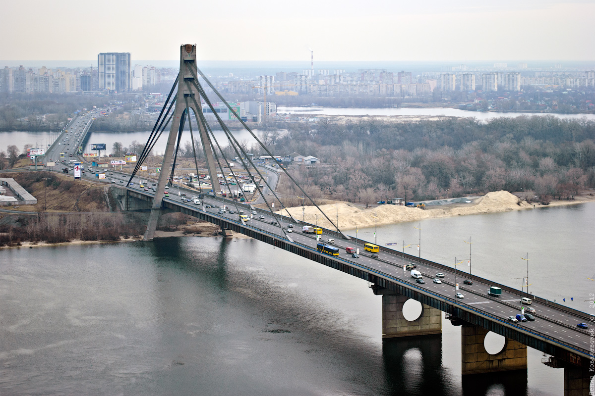 Kiova — Trolleybus lines: Left bank