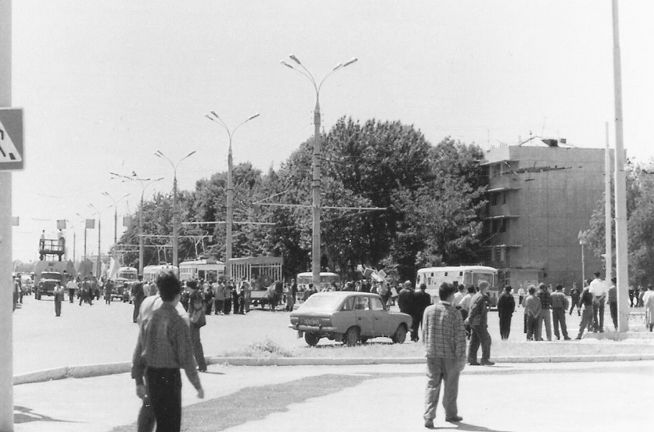 Ташкент — Парад, посвящённый 100-летию Ташкентского трамвая