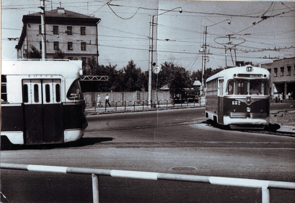 Novosibirsk, RVZ-6M № 662; Novosibirsk — Historical photos (tram)