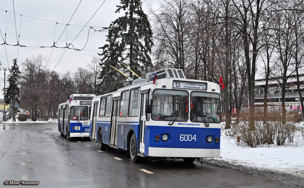 Москва, Нижтролл (ЗиУ-682Г) № 6004