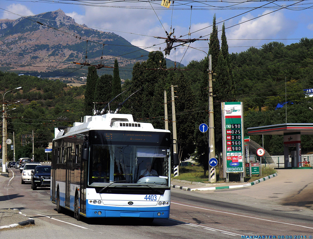 Trolleybus de Crimée, Bogdan T70115 N°. 4403