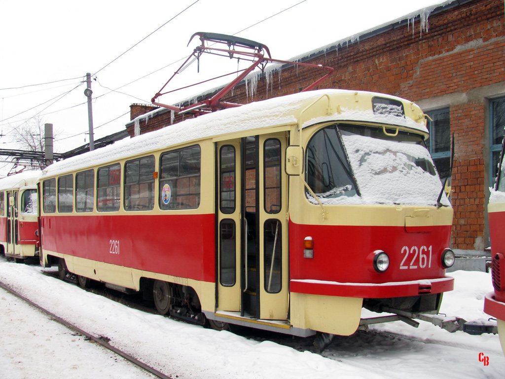 Ижевск, Tatra T3SU (двухдверная) № 2261