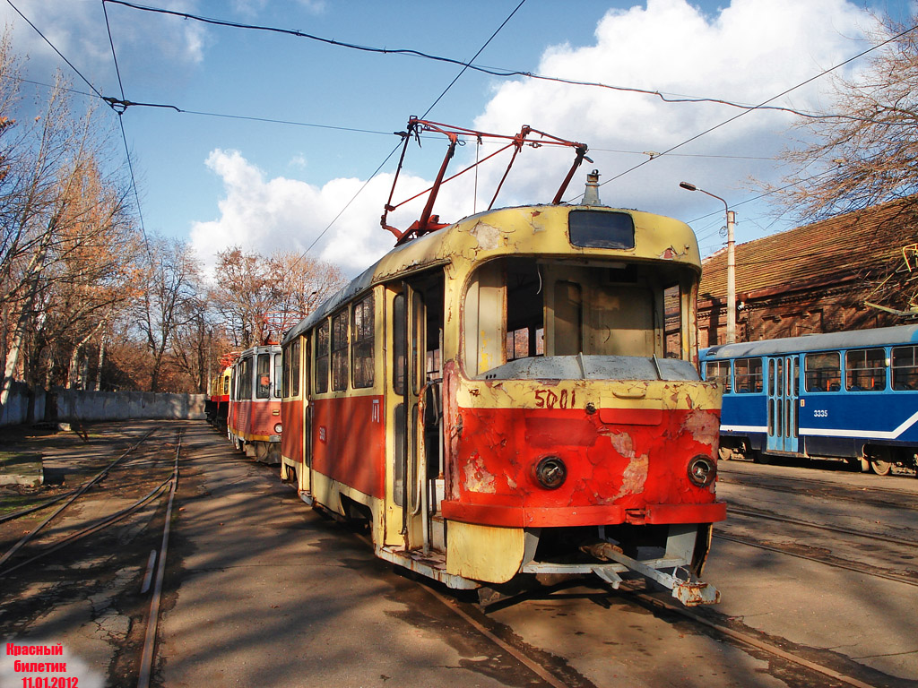 Odessa, Tatra T3SU N°. 5001