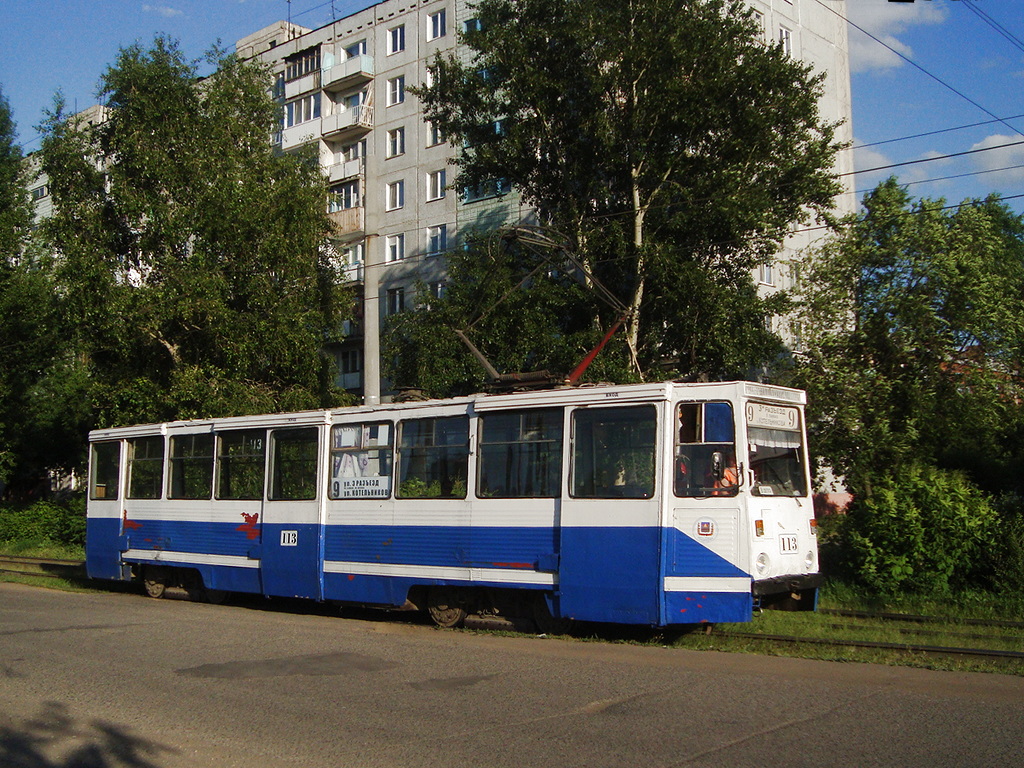 Omsk, 71-605 (KTM-5M3) č. 113