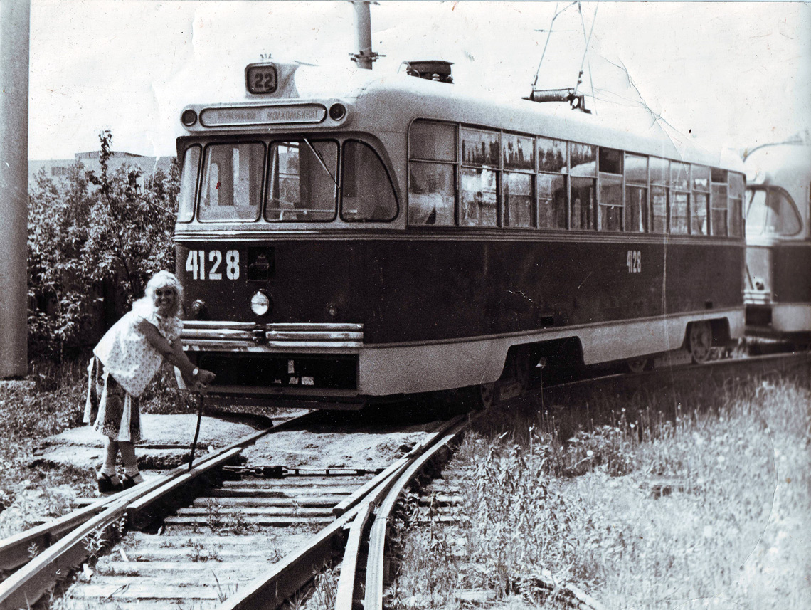 Новосибирск, РВЗ-6М2 № 4128; Новосибирск — Исторические фотографии (трамвай)