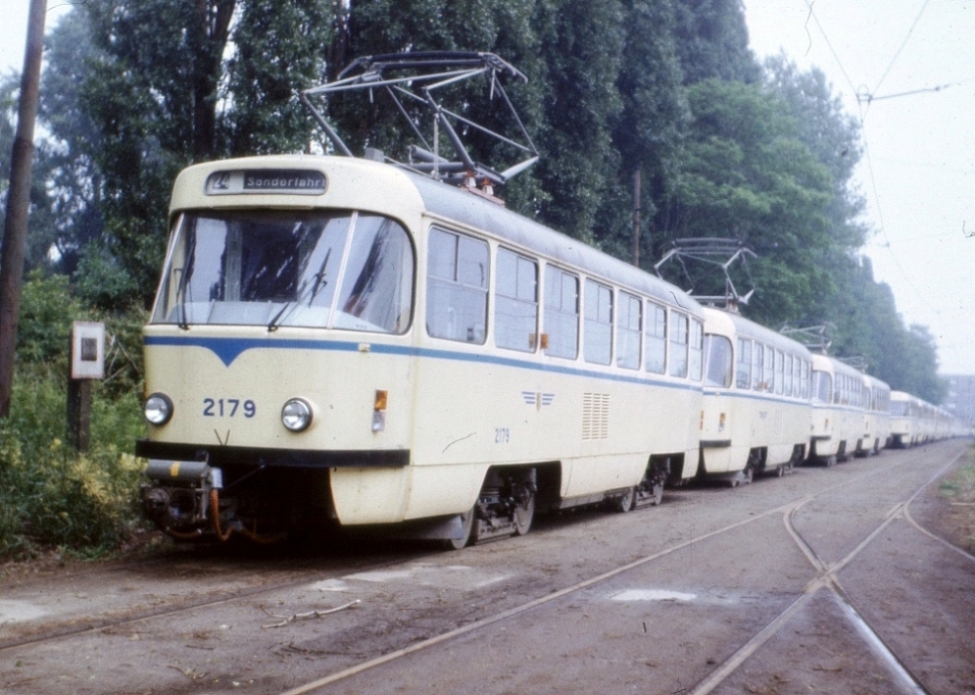 Лейпциг, Tatra T4D № 2179; Лейпциг — Старые фотографии