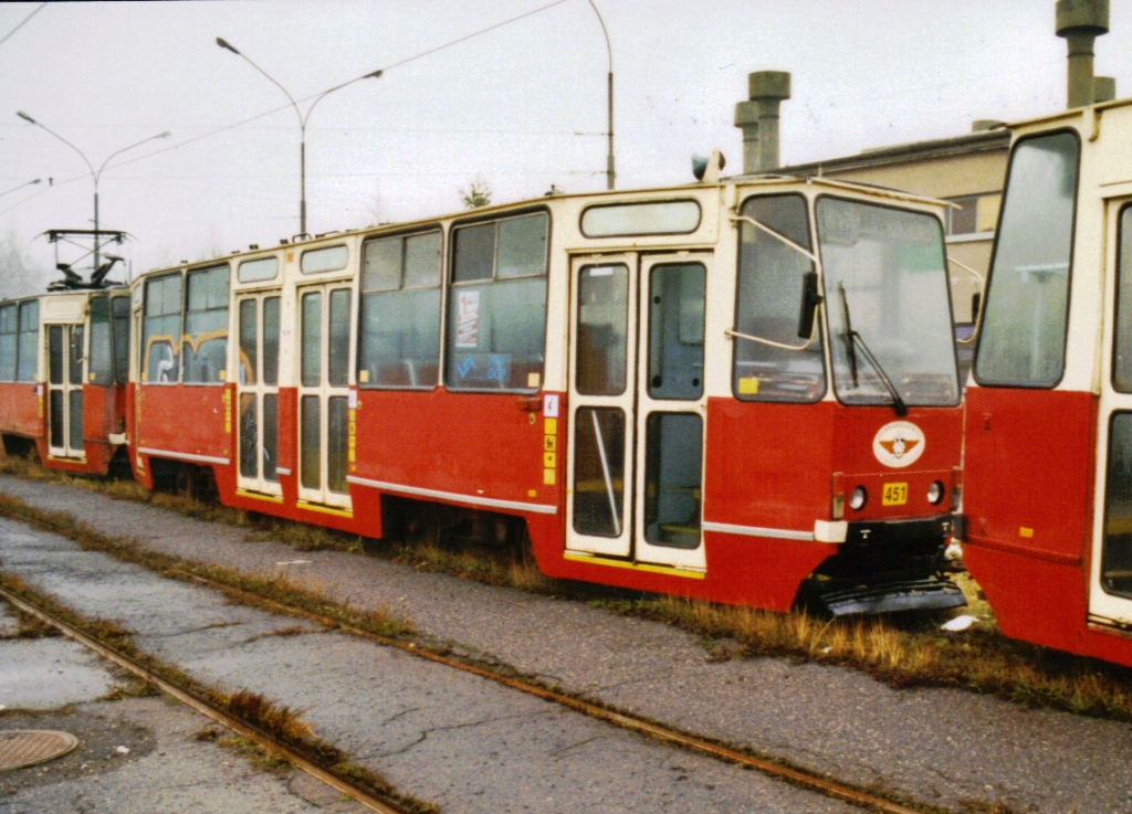 Силезские трамваи, Konstal 105Na № 451
