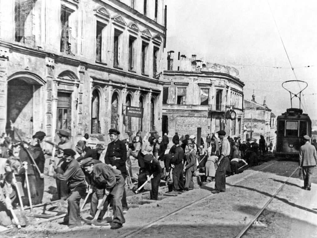 Smolensk, 2-axle motor car № 9; Smolensk — Historical photos (1918 — 1944)