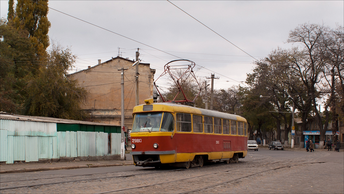 Odesa, Tatra T3SU # 2980