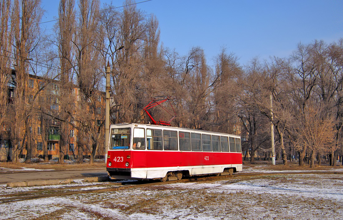 Kryvyi Rih, 71-605 (KTM-5M3) № 423