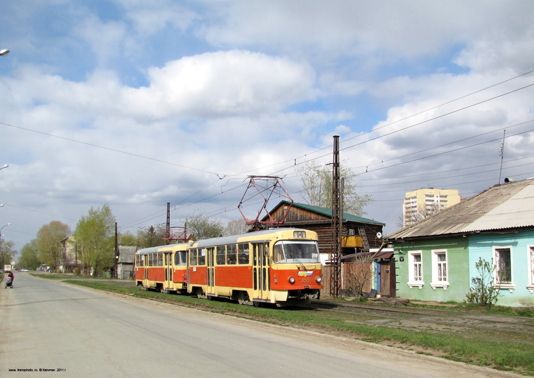 Jekaterinburgas, Tatra T3SU nr. 355