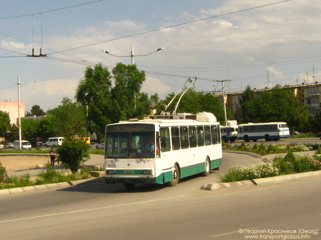 Asgabat, Škoda 14TrM — 018