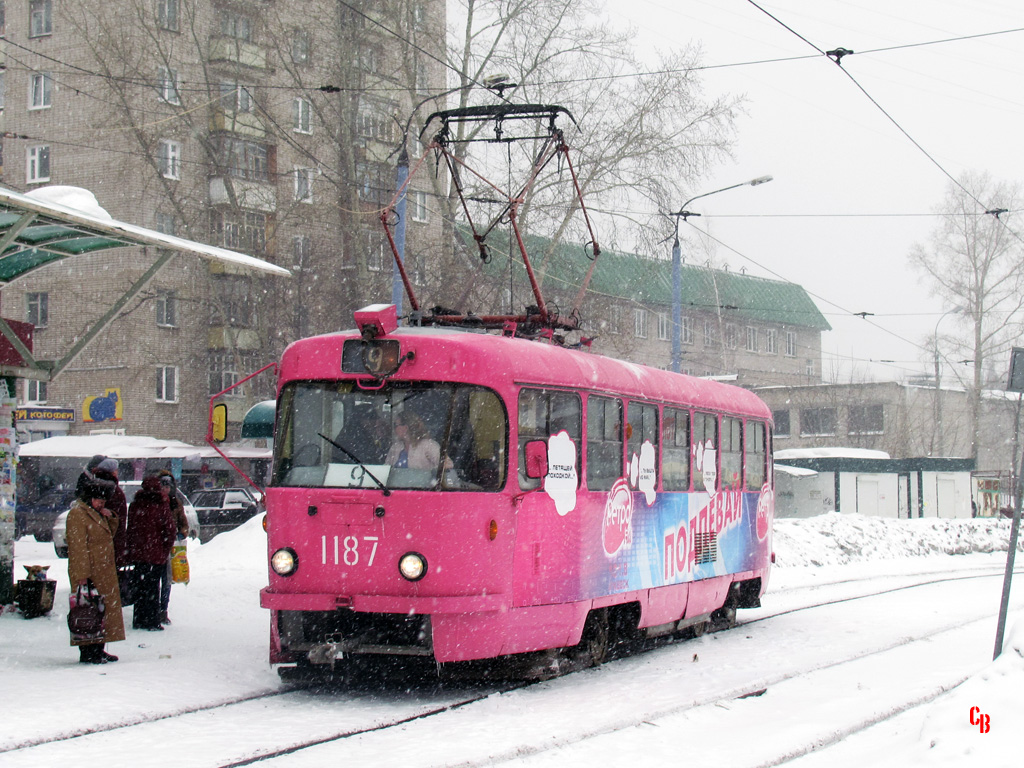 Ижевск, Tatra T3SU № 1187