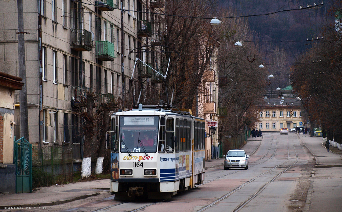 Lviv, Tatra KT4D # 1164