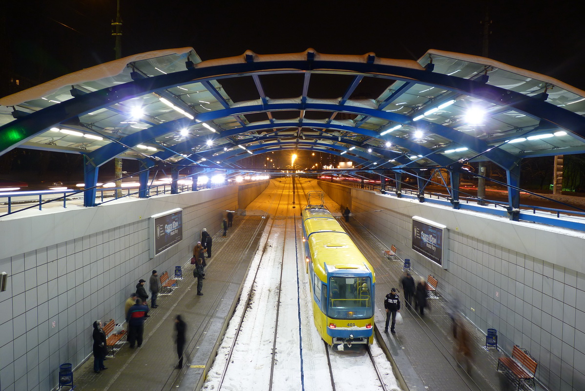 Kijev, KT3UA — 401; Kijev — Tramway lines: Rapid line