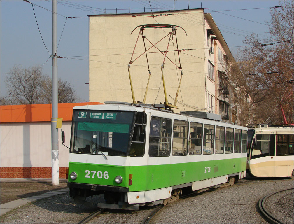 Tashkent, Tatra T6B5SU # 2706