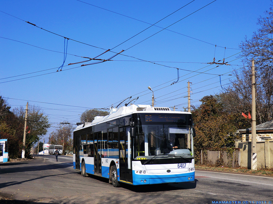Crimean trolleybus, Bogdan T70115 # 6407
