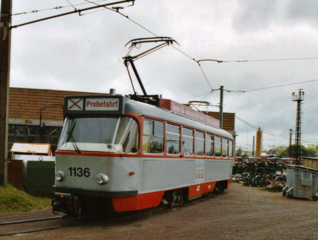 Галле, Tatra T4DC № 1136