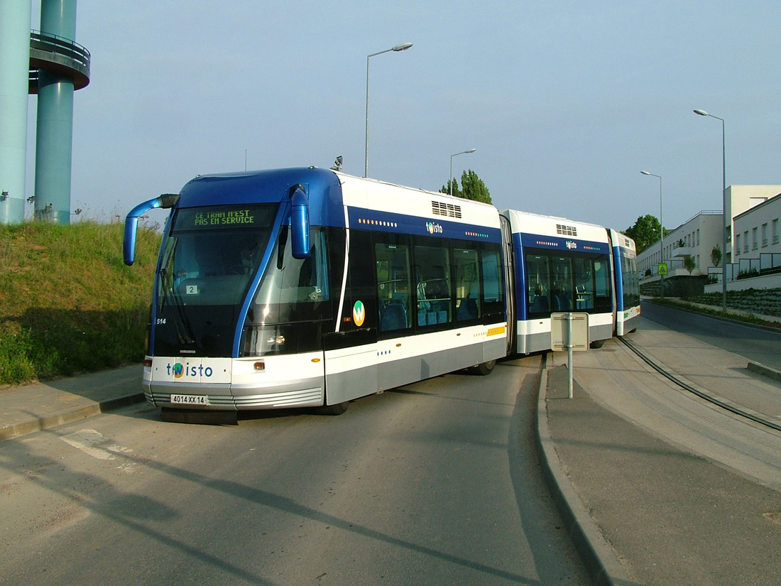 Caen, Bombardier TVR № 514