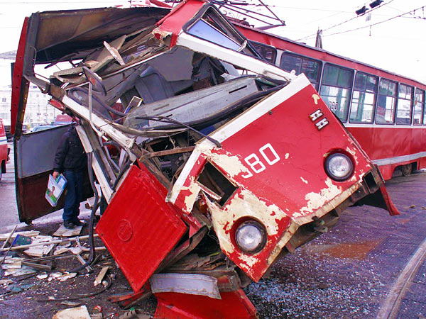 Vitebsk, 71-605 (KTM-5M3) № 380; Vitebsk — Cars damaged in an accident