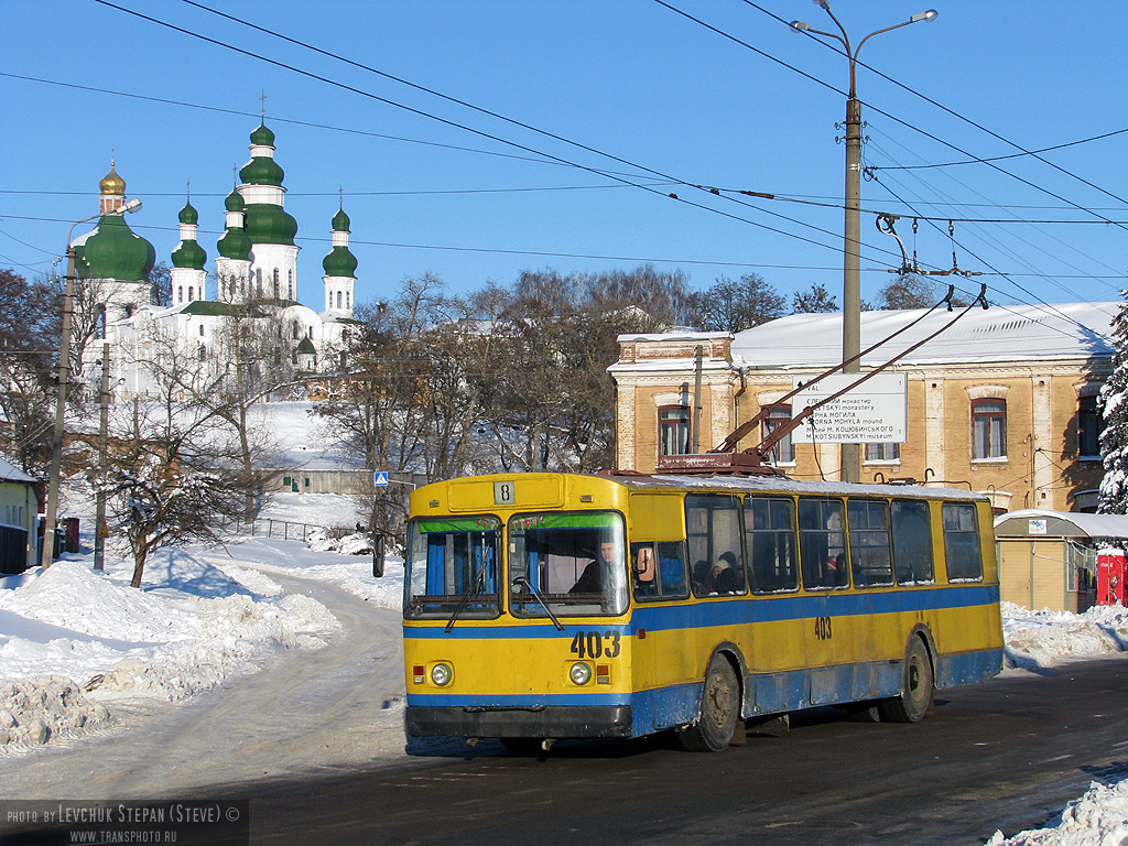 車尼哥夫, ZiU-682V-012 [V0A] # 403; 車尼哥夫 — Trolleybus lines