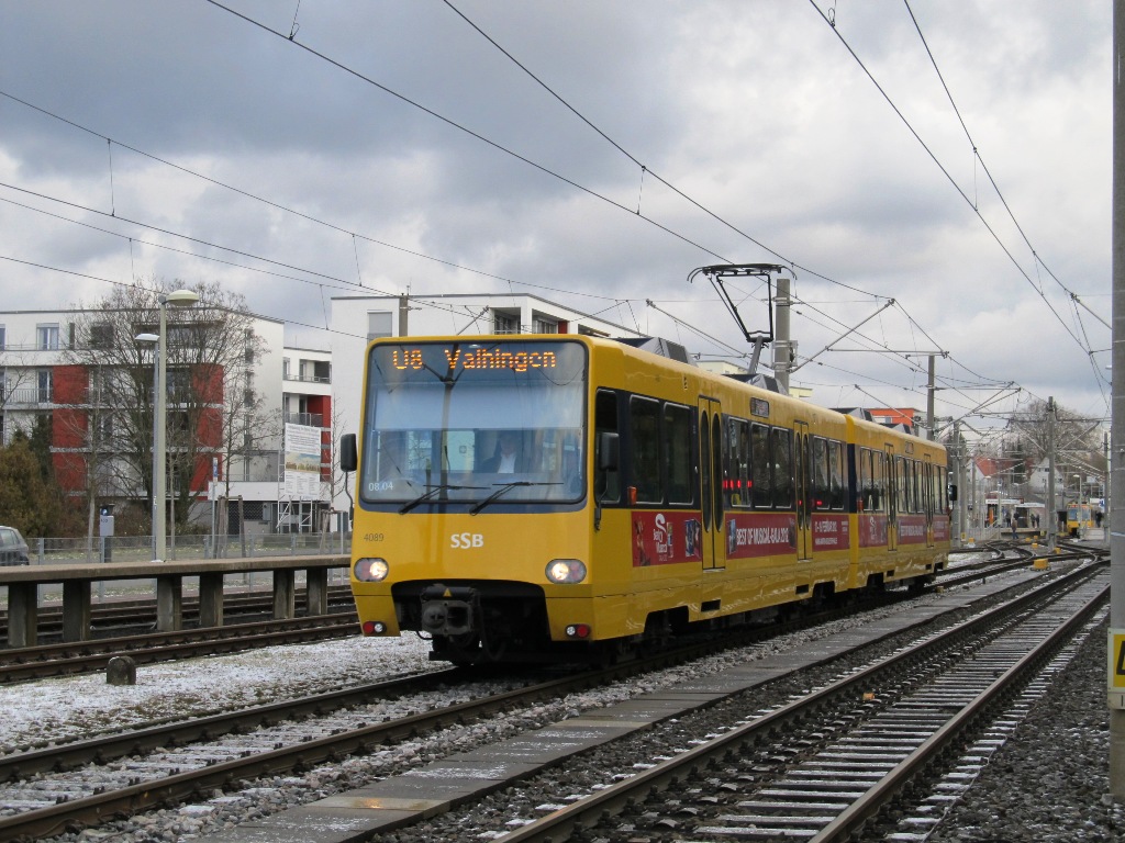 Stuttgart, Duewag DT8.S № 4089