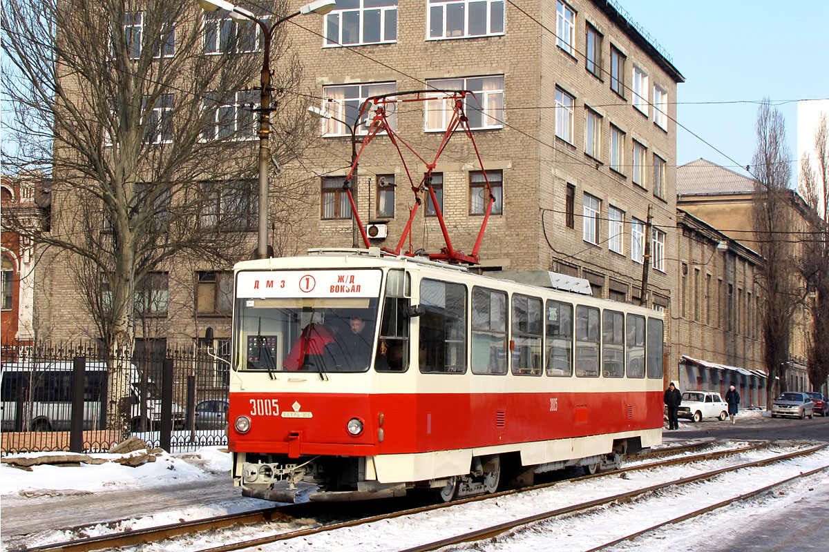 Donetsk, Tatra-Yug T6B5 N°. 3005