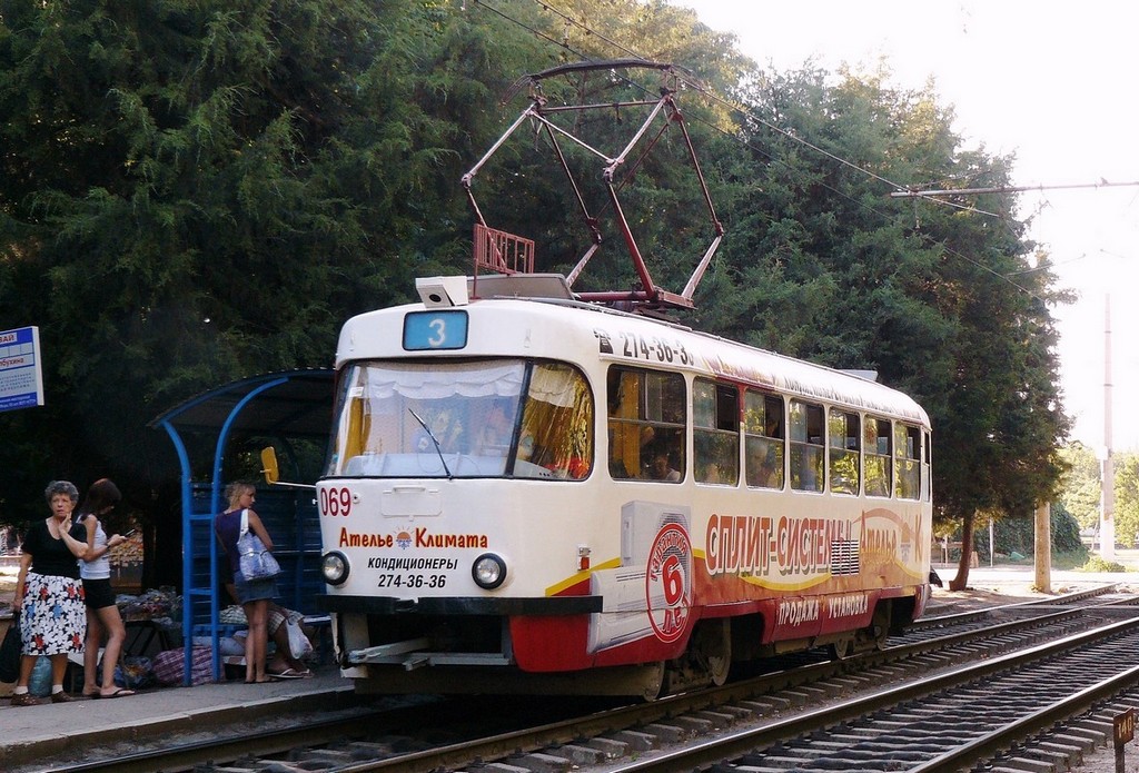 Краснодар, Tatra T3SU № 069