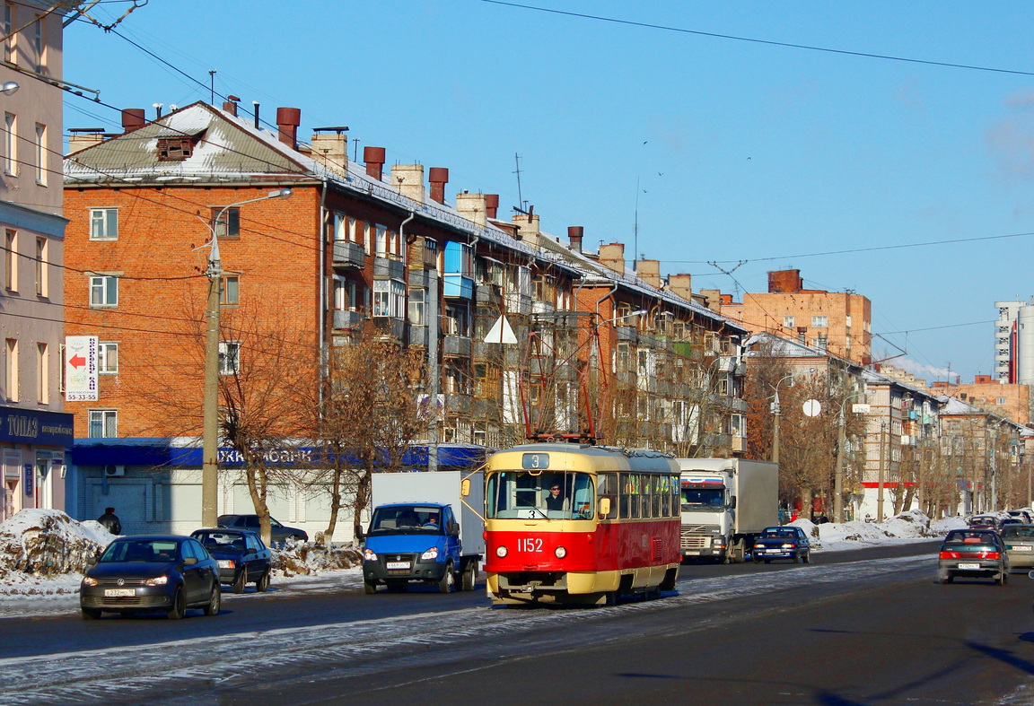 Iževska, Tatra T3SU (2-door) № 1152