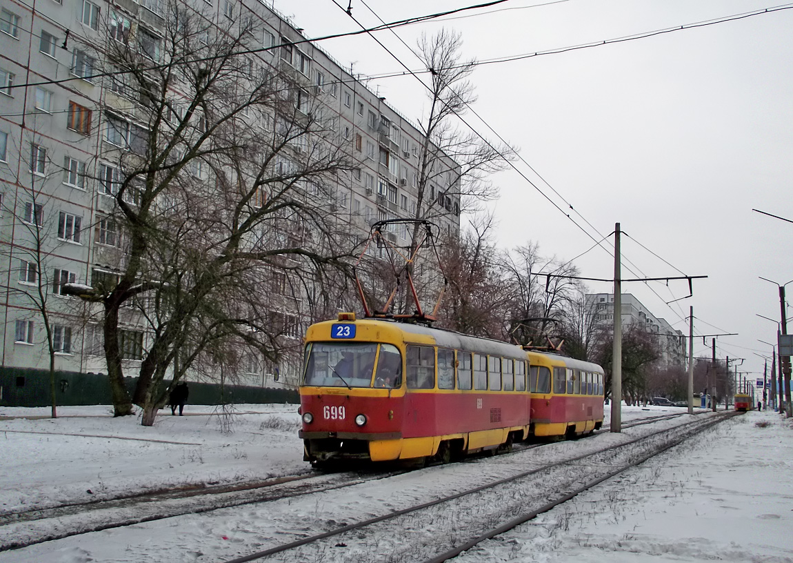 Харьков, Tatra T3SU № 699