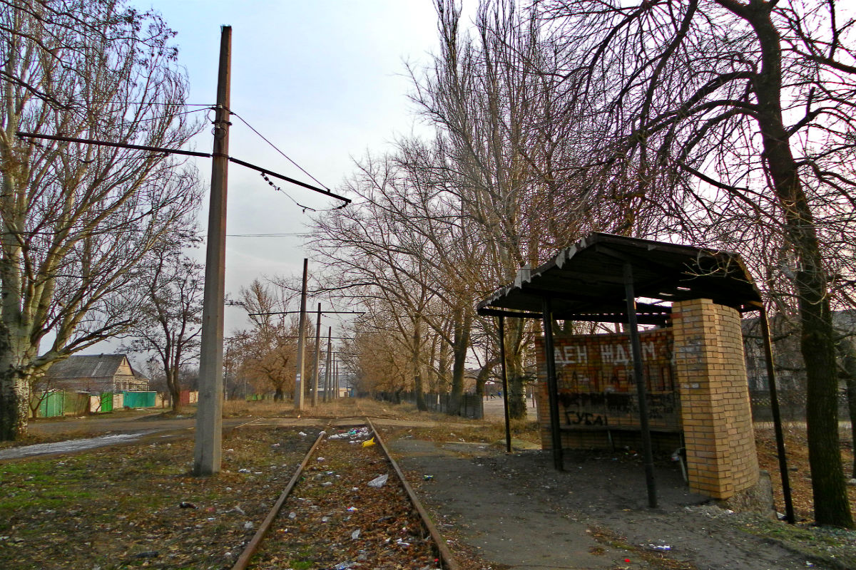 Костянтинівка — Закрытые трамвайные линии