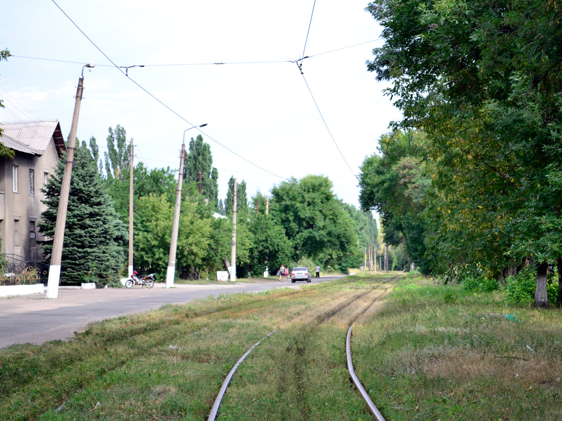 Yenakiieve — Tram lines