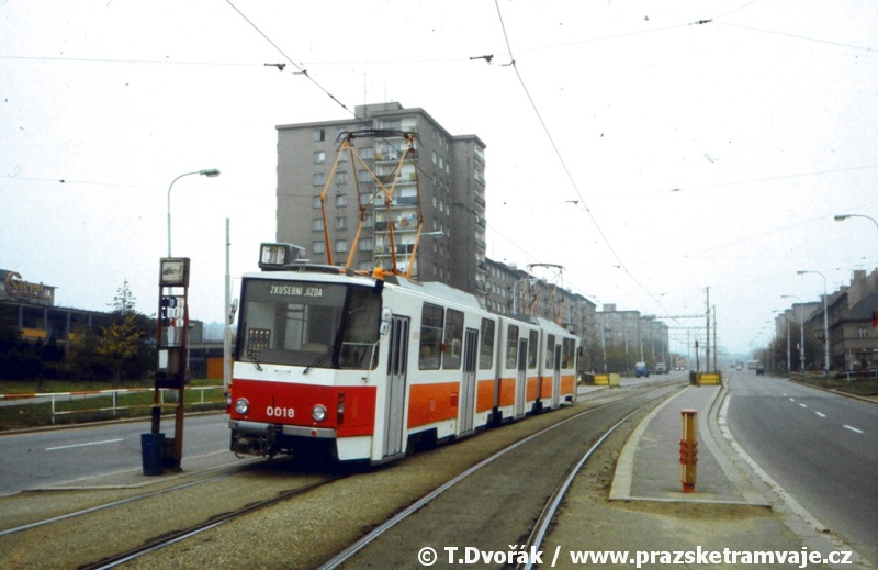 Прага, Tatra KT8D5 № 0018