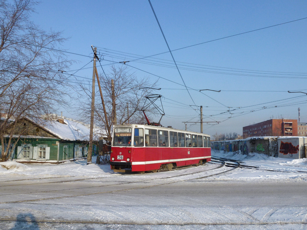 Omsk, 71-605 (KTM-5M3) N°. 76