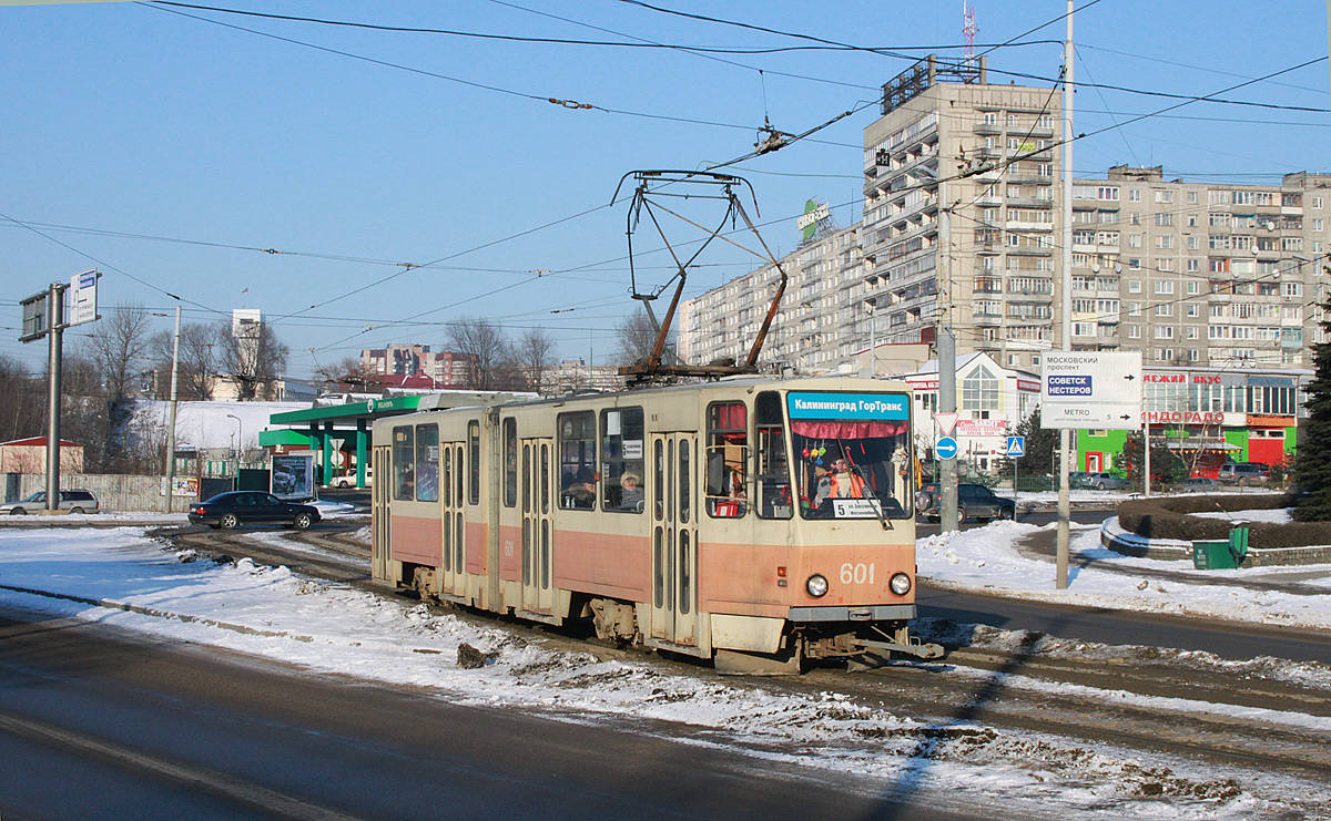 Калининград, Tatra KT4D № 601