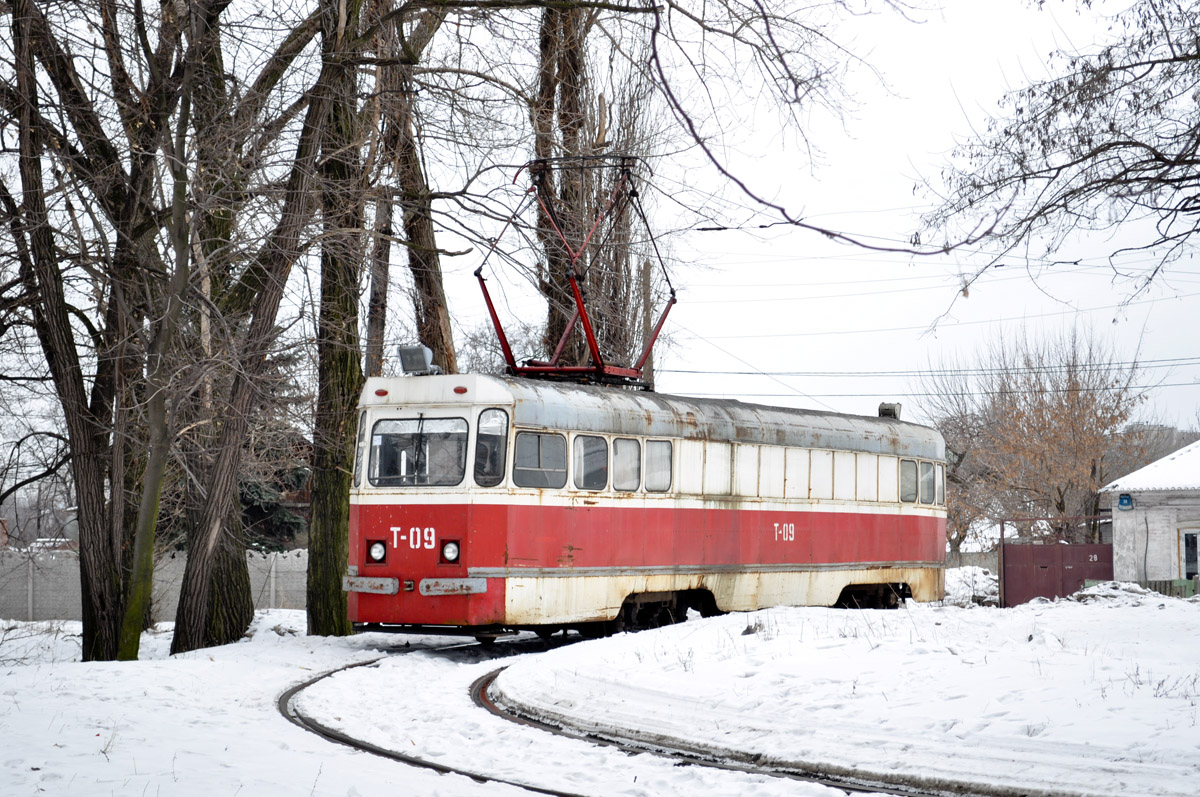 Doņecka, MTV-82 № Т-09; Doņecka — Tram line to Mushketovo station