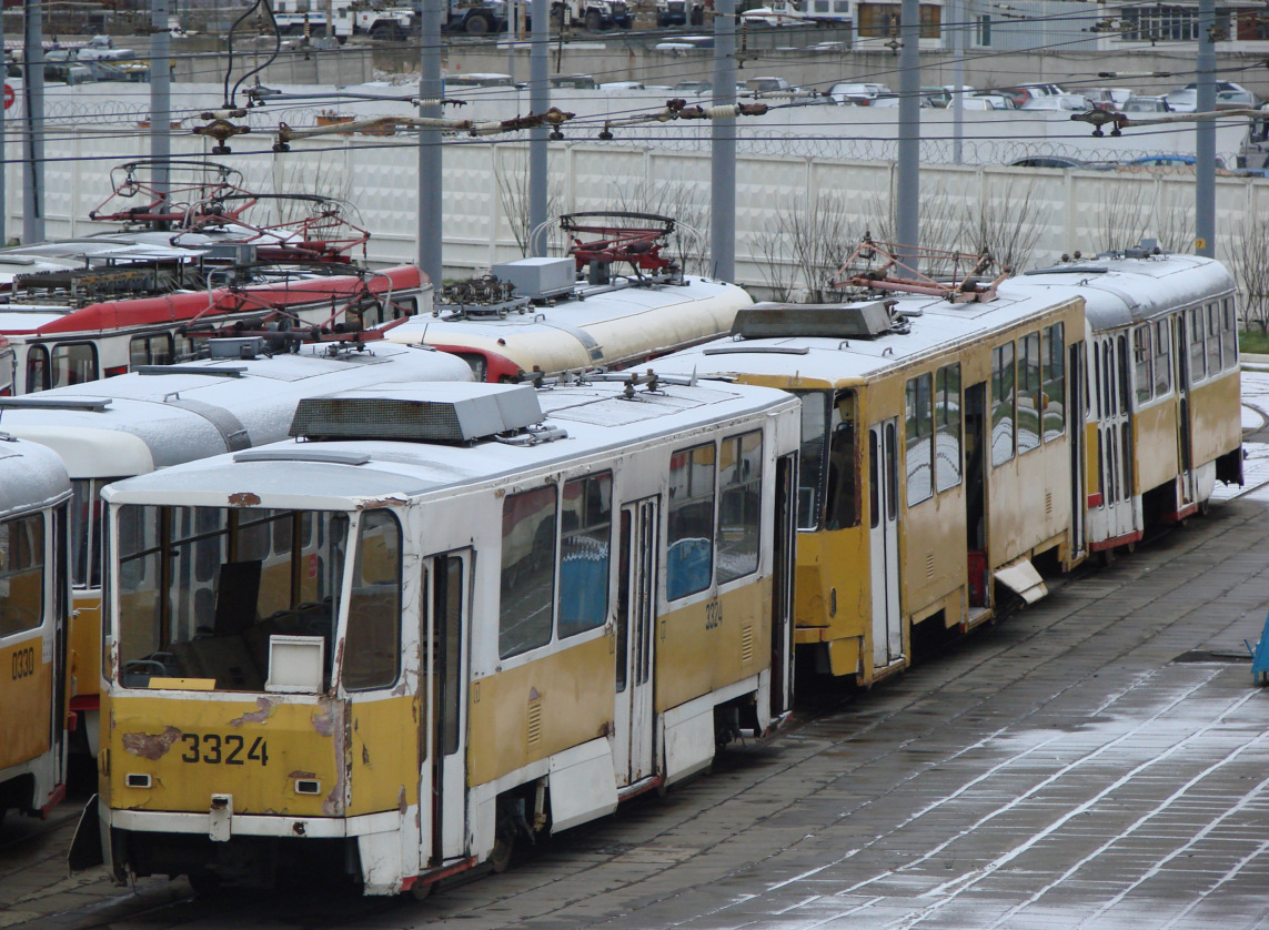 Moscow, Tatra T7B5 # 3324