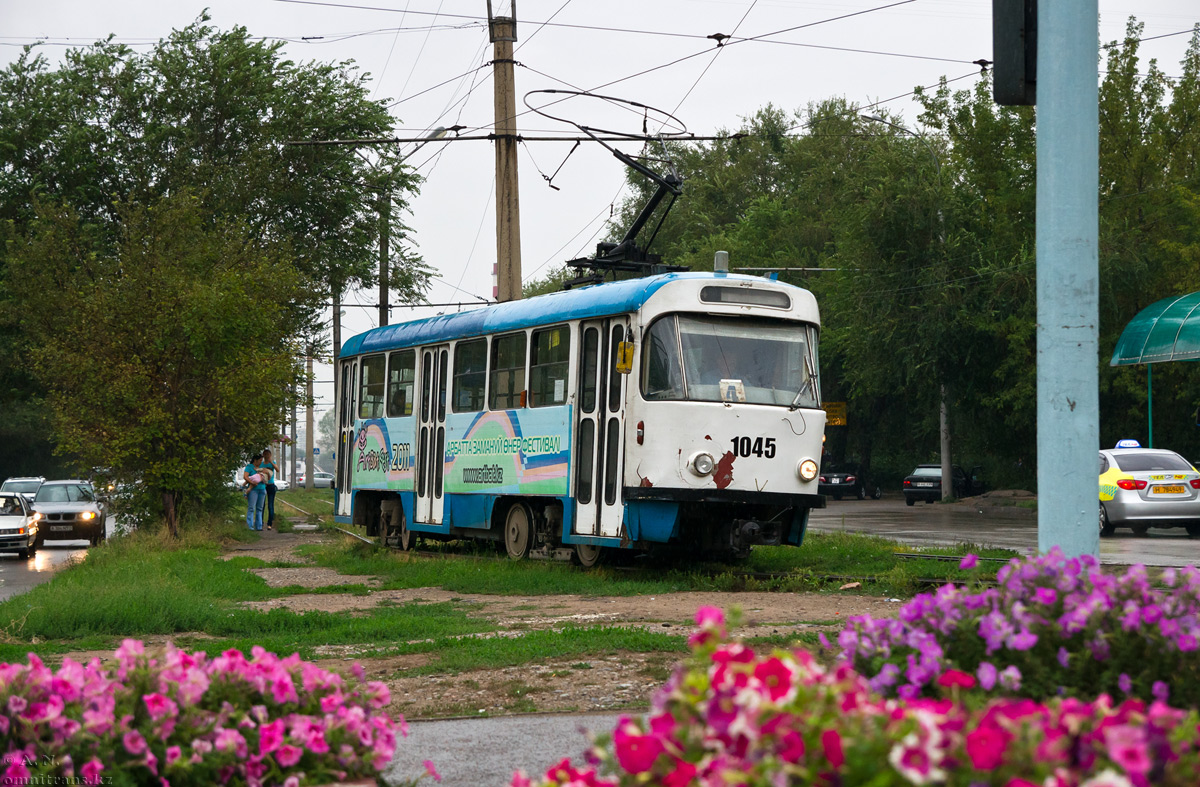 Алматы, Tatra T4D № 1045